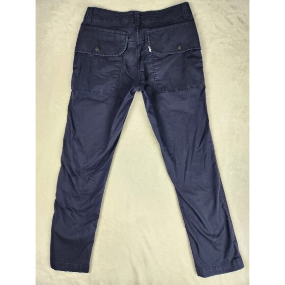 Levi Strauss Mens Pants 29x32 Blue Chino Skinny Flap Pockets Flat Front - Picture 6 of 16